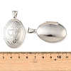 316 Stainless Steel Locket Pendants STAS-K321-06P-3