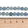 Natural Blue Fluorite Beads Strands GG-CBAF158-6mm-4