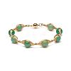 Natural Green Aventurine Beaded Bracelets for Men Women BJEW-TA00012-02-1