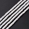 Natural Rainbow Moonstone Beads Strands G-F717-19-3