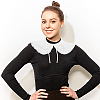 2Pcs 2 Styles Detachable Embroidered False Collars DIY-HY0001-95-7