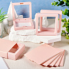 Square Transparent PE Thin Film Suspension Jewelry Floating Frame Displays ODIS-TAC0002-02C-6