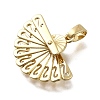 Brass Pendants KK-P336-32G-2