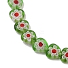 Handmade Millefiori Lampwork Beads Strands LAMP-G166-15C-3