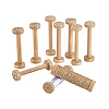 Wooden Bobbins AJEW-WH0031-47A-6