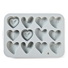 Heart Food Grade Silicone Molds X1-DIY-A051-02C-2