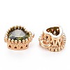 Brass Micro Pave Cubic Zirconia Charms KK-S356-773I-2