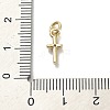 Brass Charms KK-H493-01G-07-3