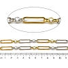 Ion Plating(IP) 304 Stainless Steel Two-Tone Link Chains CHS-M006-06PG-3