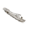 Twist Alloy with Iron Clip Hair Barrettes PHAR-G014-04P-3