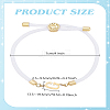 1pc Adjustable Nylon Cord Slider Bracelets for Women BJEW-LP0001-33G-G-2