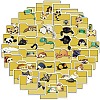 50Pcs Cartoon Animals PVC Sticker STIC-D280-04-3