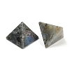 Natural Labradorite Orgonite Pyramid Display Decorations G-C186-07H-3
