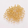 Brass Crimp Beads E002-NFG-1