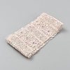 Polyester Flower Lace Ribbons with Paillettes OCOR-WH20048-04E-1