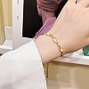 Brass Box Chain Slider Bracelets FS-WGA60A8-01-3