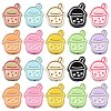 20Pcs 10 Colors Spray Painted Alloy Beads FIND-CJ0002-45-1