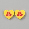 Opaque Resin Cabochons RESI-WH0038-46B-1