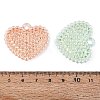 UV Plating Transparent Acrylic Pendants OACR-N160-21-3