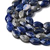 Natural Lapis Lazuli Beads Strands G-B159-A03-4