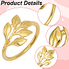 16Pcs Christmas Theme Alloy Napkin Rings AJEW-GF0013-16G-6