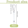 25Pcs Aluminum Climbing Carabiners AJEW-DC0001-96-2