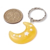Plastic Moon & Star Keychain KEYC-JKC00709-3