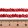 Opaque Glass Beads Strands GLAA-N019-4mm-02-4