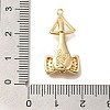 Brass Micro Pave Clear Cubic Zirconia Fold Over Clasps KK-K389-128G-3