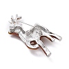 Sika Deer Enamel Pins JEWB-E041-15P-02-3