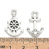 Tibetan Style Alloy Pendants TIBEP-M038-03AS-4