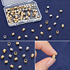 120Pcs 2 Colors 201 Stainless Steel Beads STAS-SP0002-12-5