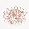 Anodized Aluminum Open Jump Rings LS-X-ALUM-R005-0.8x6-04-1