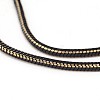 Eco-Friendly Brass Square Snake Chains CHC-M017-02-1