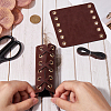 PU Leather Leather Motorcycle Grip Covers AJEW-WH20001-44D-4
