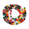 Glass Beads Strands GLAA-S019-02B-2
