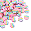 Handmade Polymer Clay Beads CLAY-CJC0013-02-3