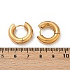 202 Stainless Steel Polishing Hoop Earrings EJEW-M106-02G-01-5