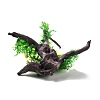 Plastic Artificial Tree Root Plants Decor DJEW-G025-09-2