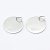 925 Sterling Silver Pendants STER-K167-006C-S-1