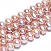 Natural Cultured Freshwater Pearl Beads Strands PEAR-N016-07B-02-2