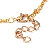 Bohemian Style Stainless Steel Double Layer Initial Pendant Necklaces FS-WGDC616-07-2