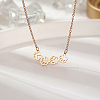 Stainless Steel Pendant Necklace TR0656-3-2