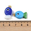Handmade Lampwork Pendants LAMP-A007-01G-01-3
