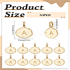 10Pcs Alloy Pendants FIND-LP0003-36A-2