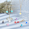  36Pcs 9 Colors Frosted Resin Pendants RESI-NB0001-82-4