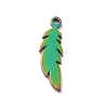 Ion Plating(IP) 201 Stainless Steel Pendants STAS-E176-03M-3
