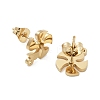 Windmill Butterfly Ion Plating(IP) 304 Stainless Steel Stud Earring Findings STAS-I206-125G-2