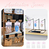 100Pcs Rectangle Clear Polypropylene Cellophane Bags CDIS-TA0001-40B-9