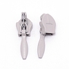 Iron Invisible Zipper Pull Slider Head IFIN-WH0057-09O-1